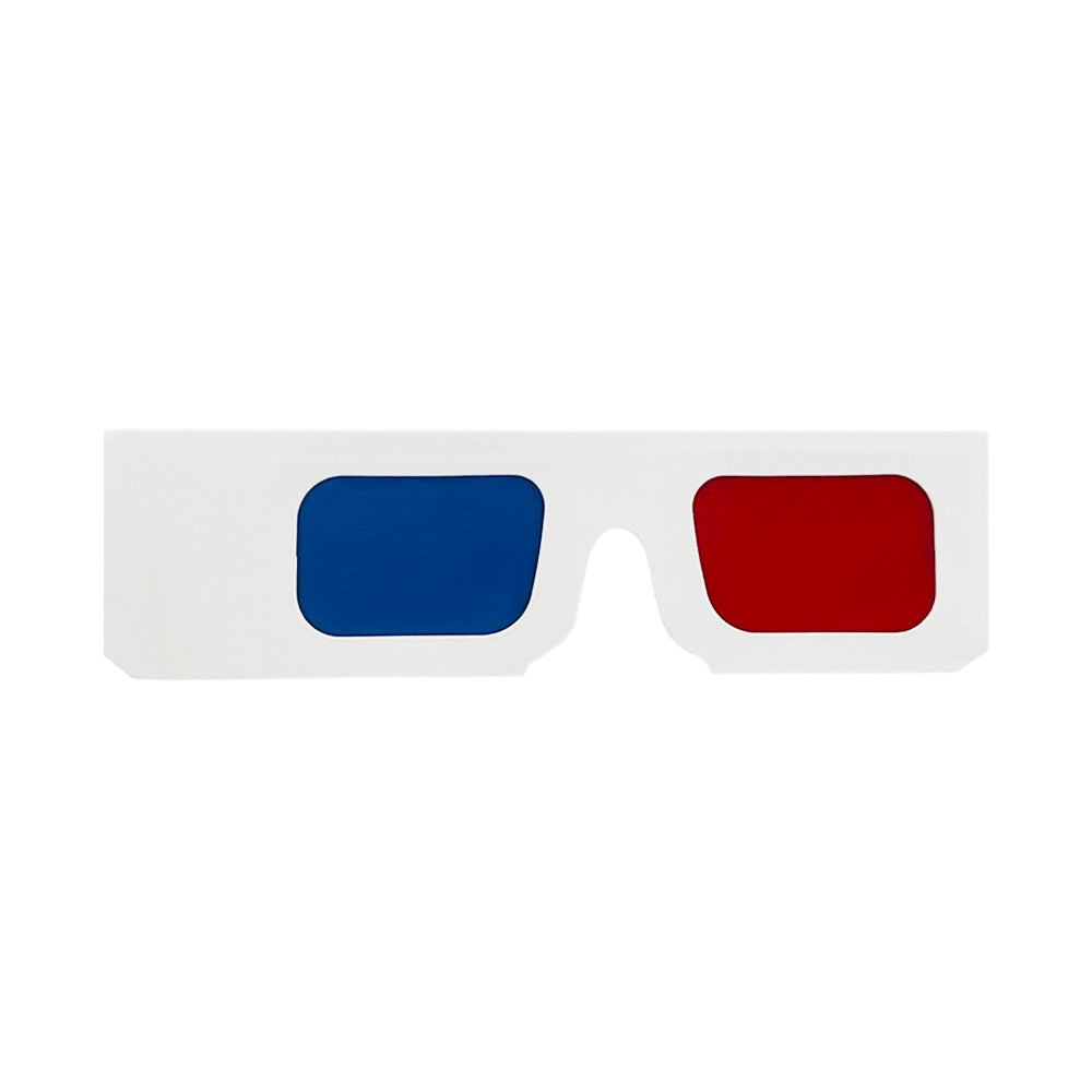 Anaglyph 3D Eyewear - Paper Frame (Handheld Type)