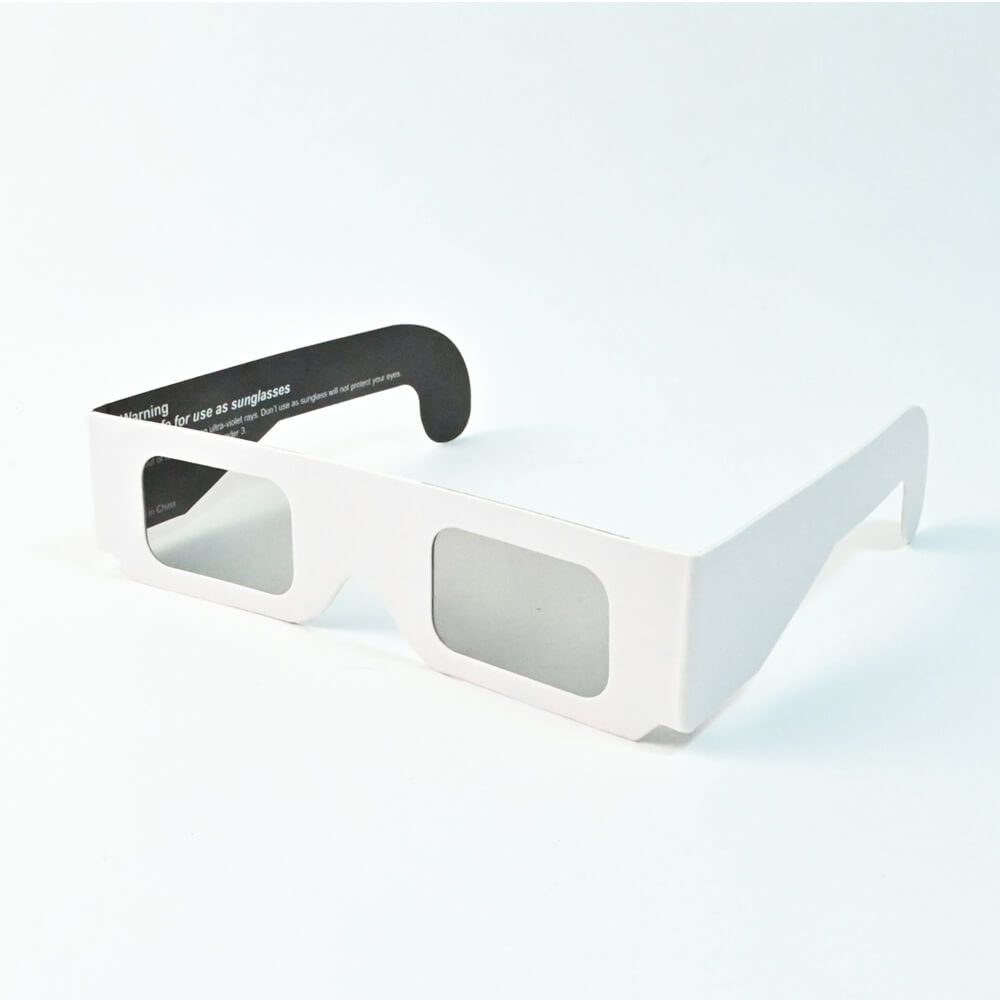#white 偏光3Dメガネ ペーパータイプ