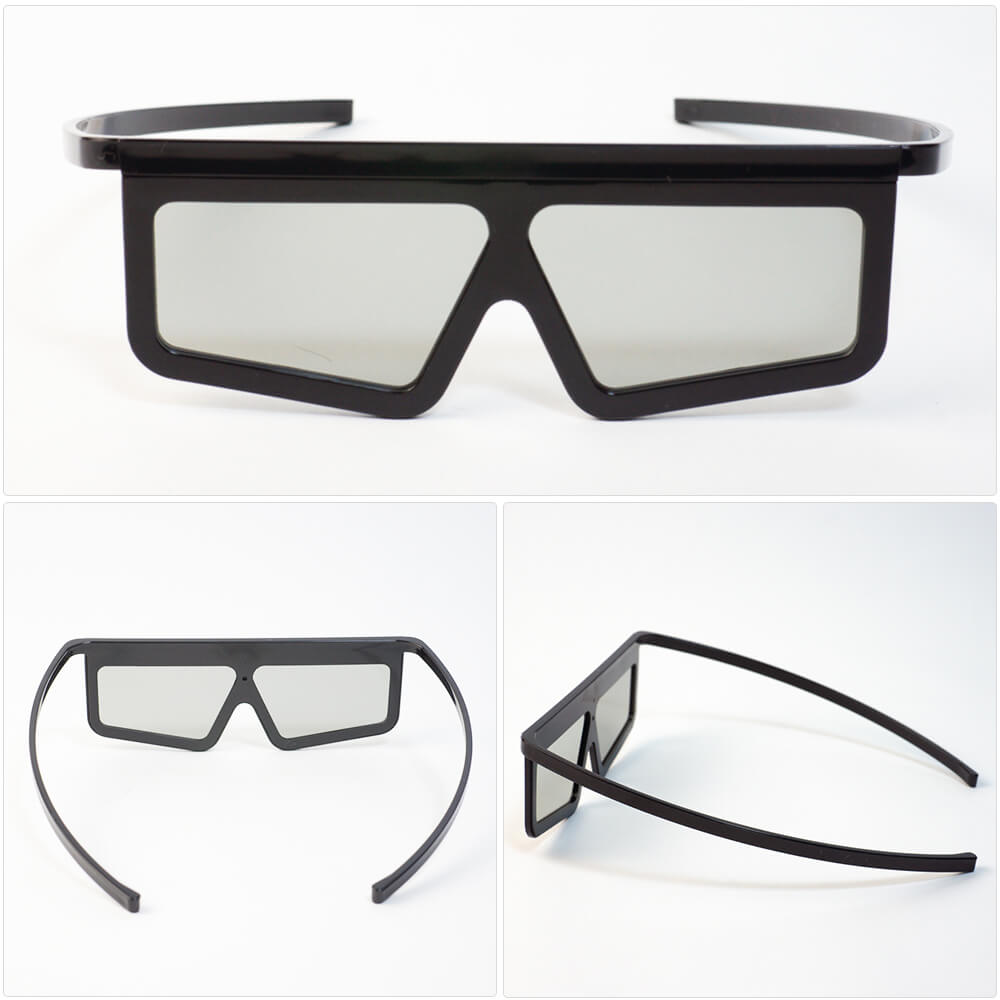 Santek Polarized 3D Eyewear Light Type Black 360 view