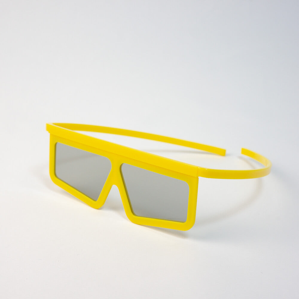 #yellow 偏光3Dメガネ 大人用 テーマパーク