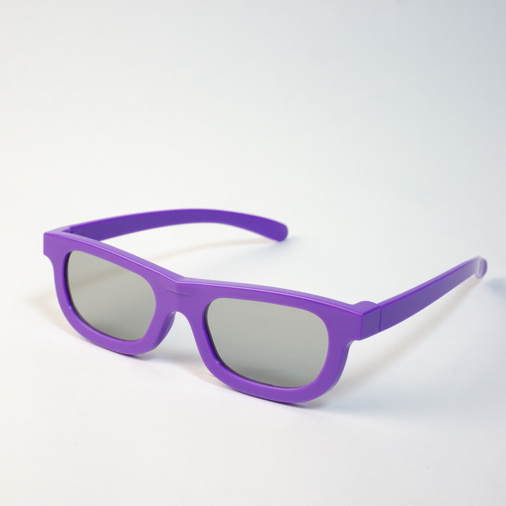 Purple 偏光3Dメガネ