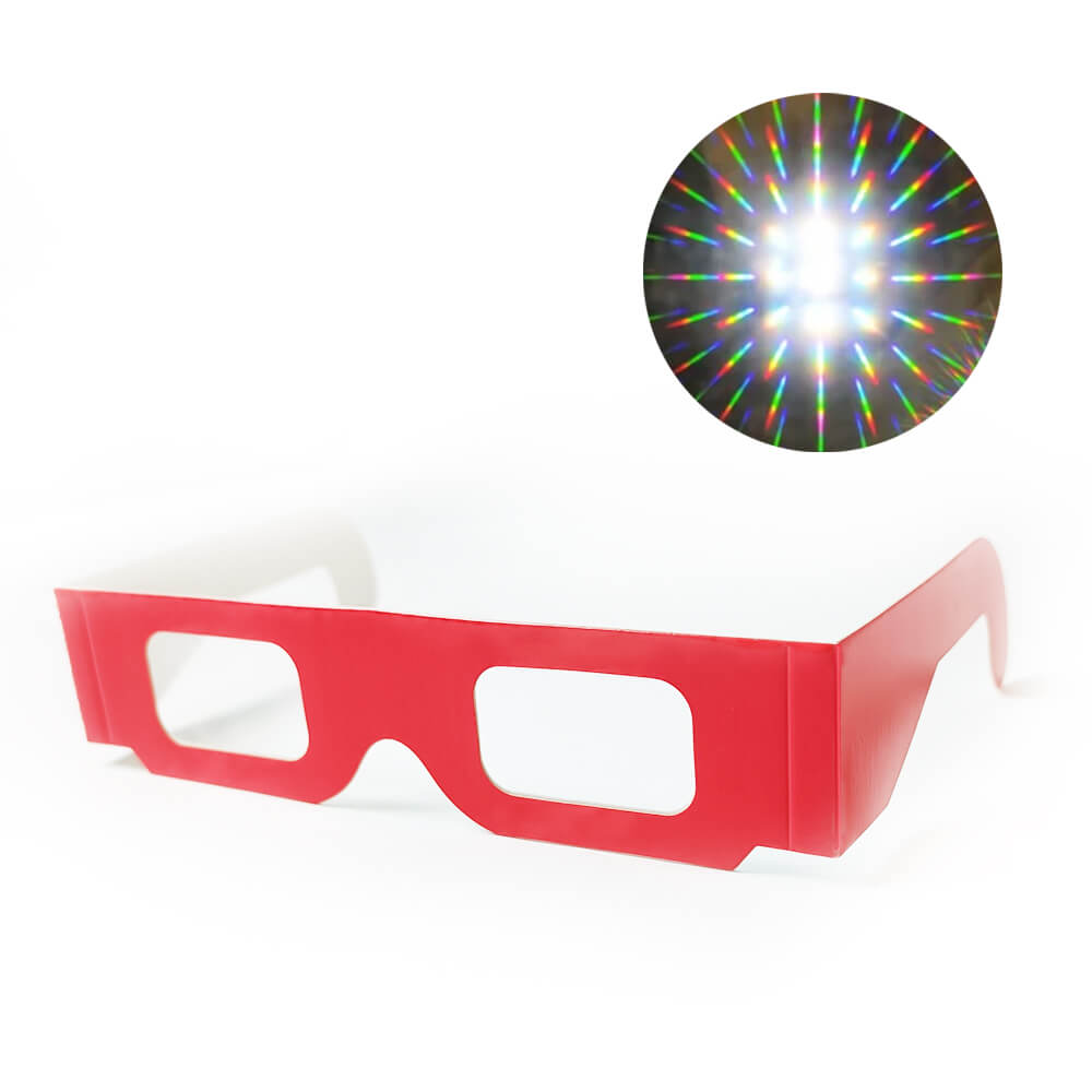 Holographic Eyewear (Fireworks) - Paper Frame (10pcs per Set)